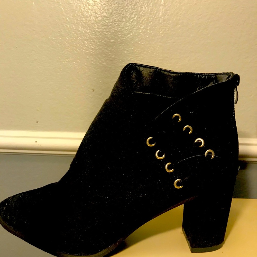 Black booties